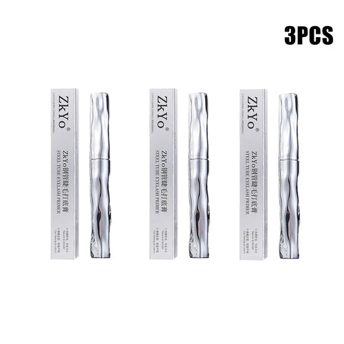 ZkYo Steel Tube Eyelash Primer Natural Black Mascara 3D Thick And