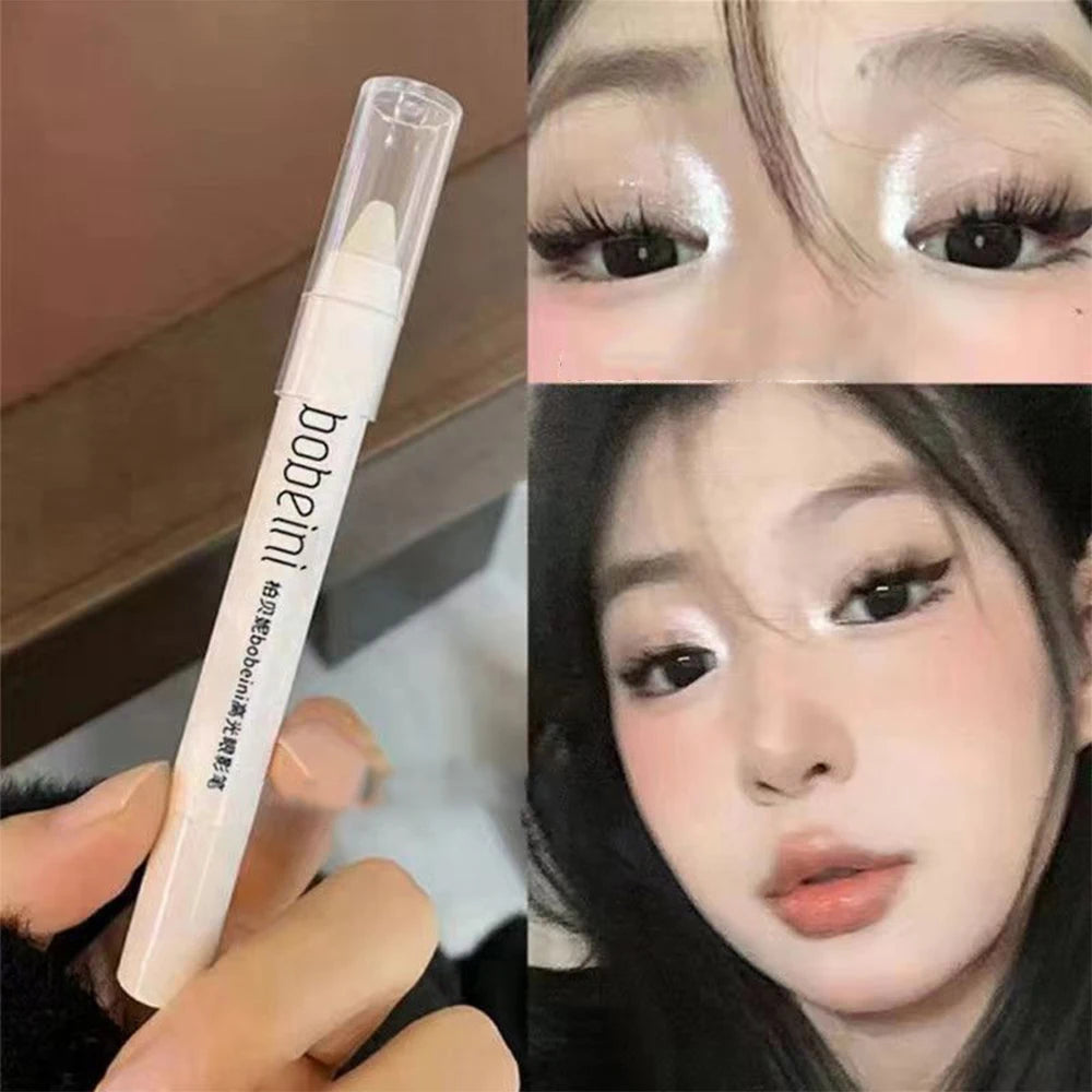 Eye Makeup Highlighter Pencil, Undereye Brightener Pencil, Dual-End
