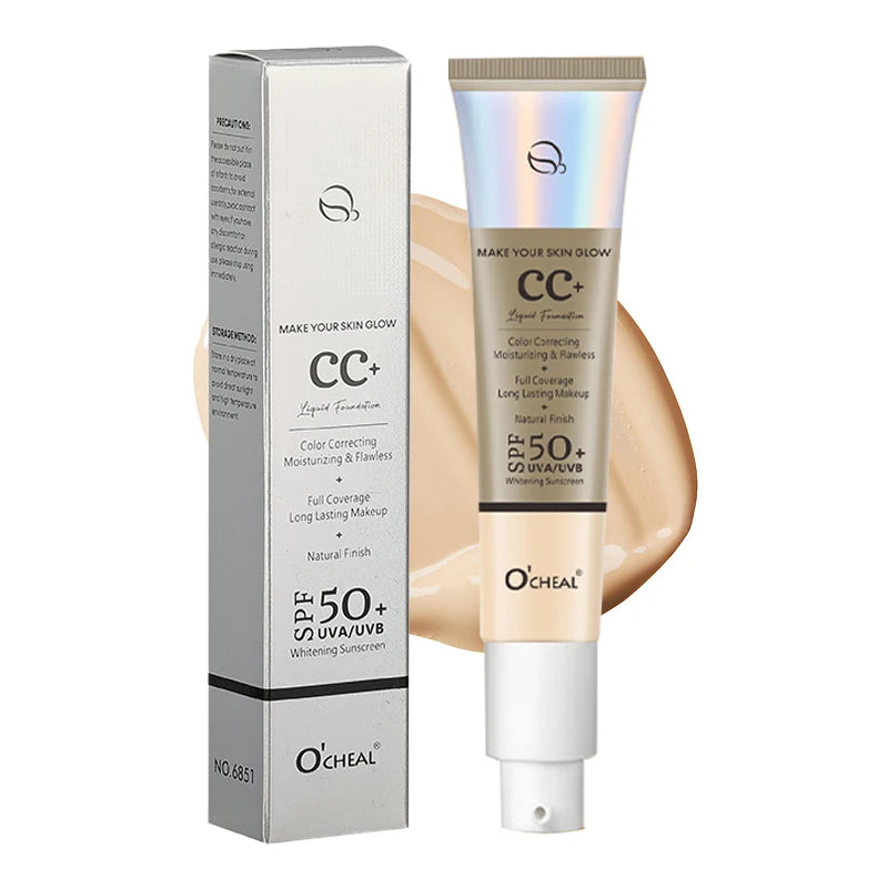 Ocheal 30g CC Cream Foundation Waterproff Concealer Moisturizing