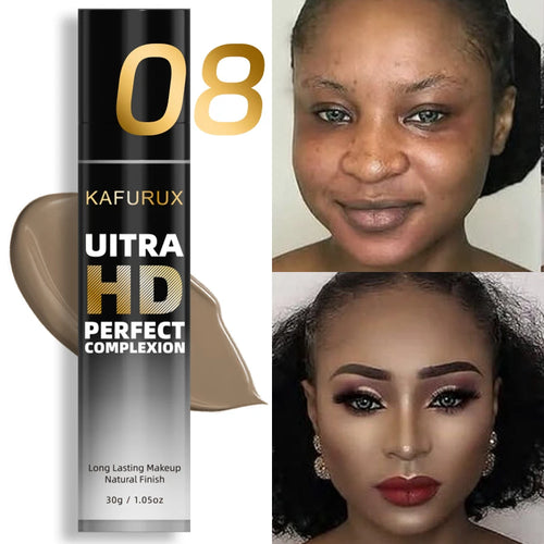 8-Color Face Foundation Cream Oil-Control Matte Concealer Waterproof