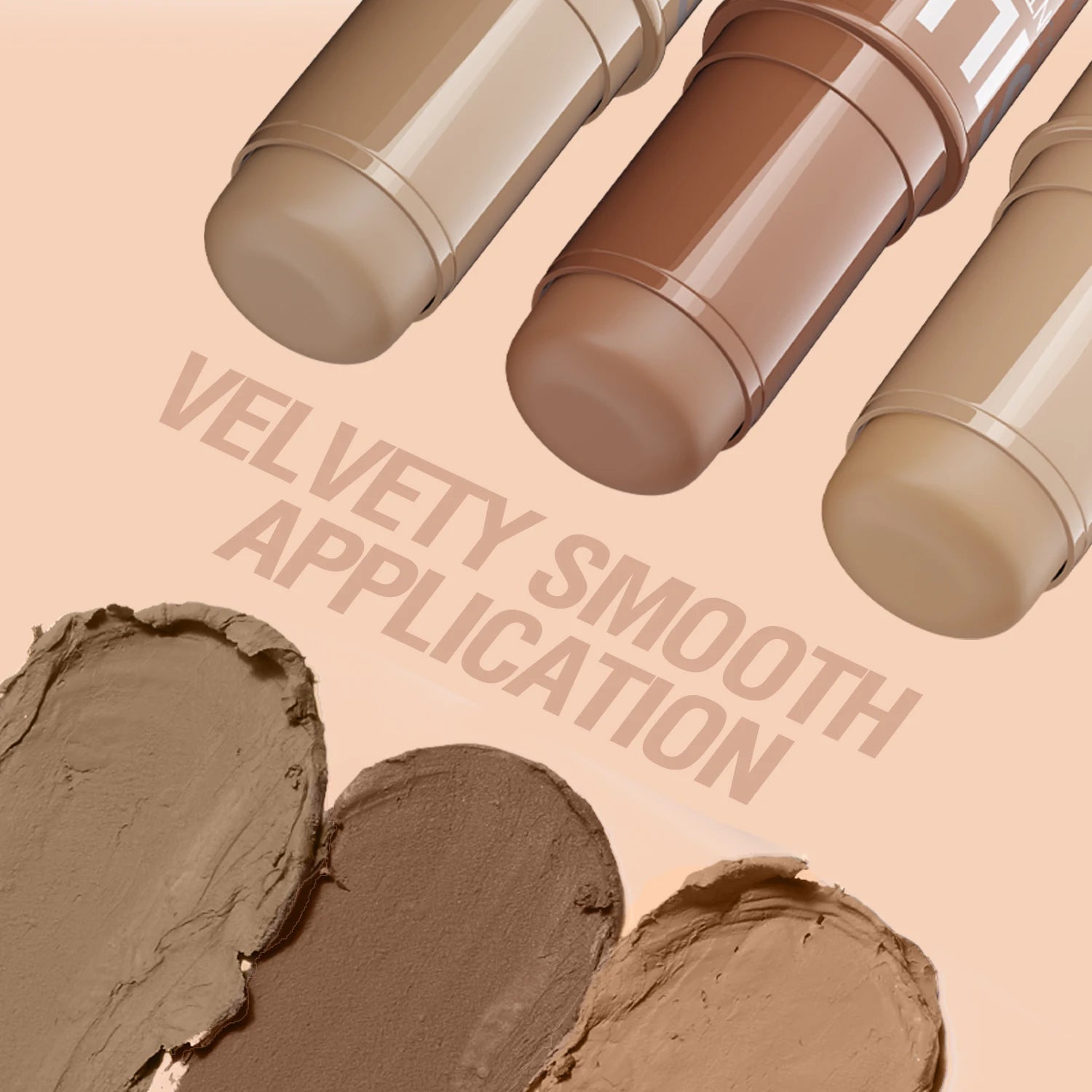 LANGMANNI Tri-Color Multi-Functional Face Brightening Contour Stick