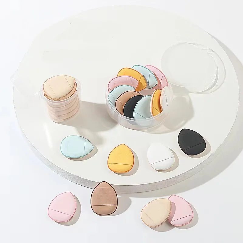 Mini Finger Puff Thumb Small Concealer Air Cushion Puff Water Drop Tip
