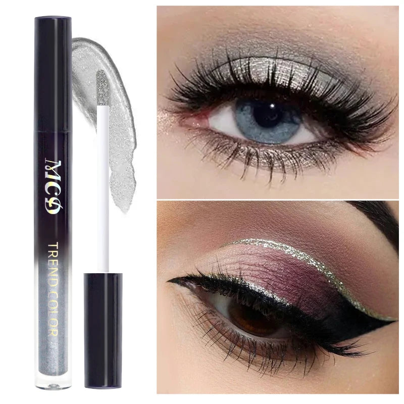 13-Shade Waterproof Liquid Eyeshadow Palette - High Shine