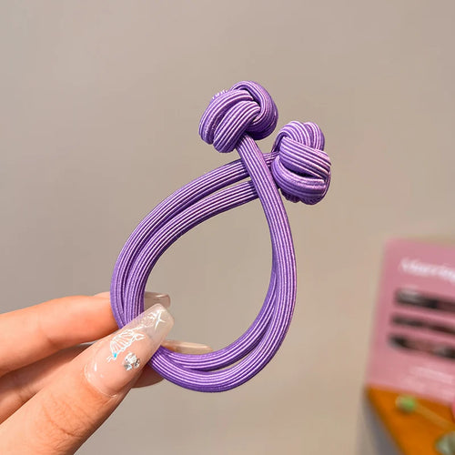 Simplicity Stretch Rubber Hair Ties for Women High elasticity Fashion