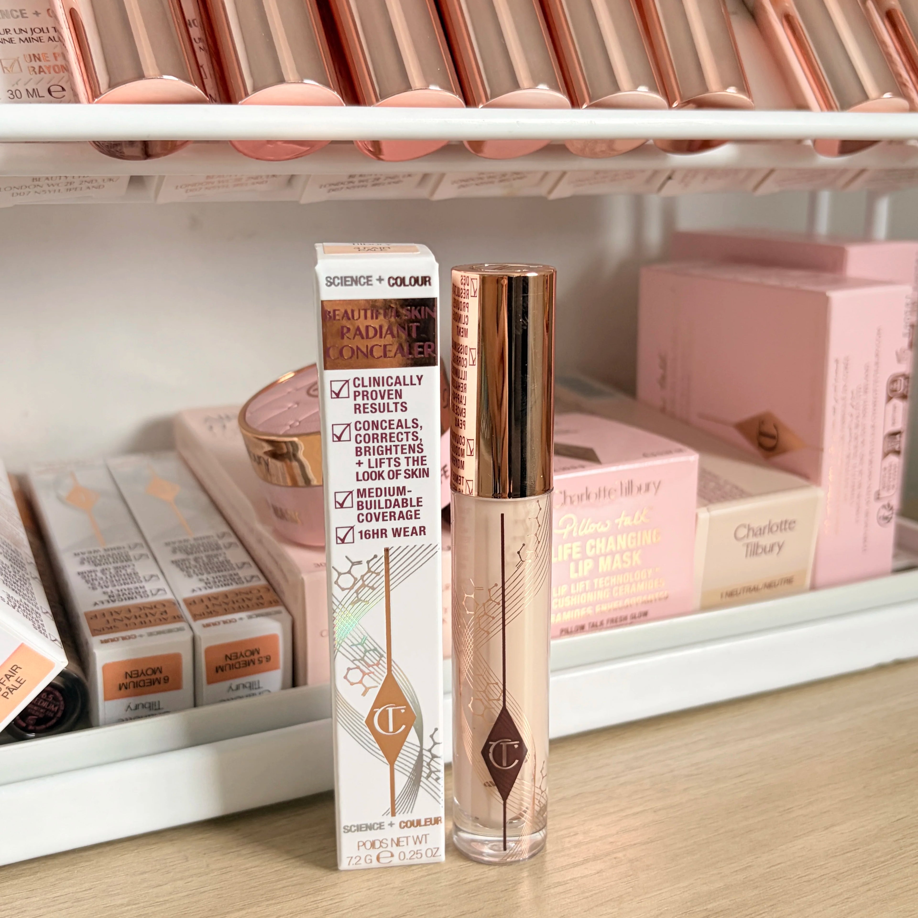 Charlotte Tilbury CT Concealer Honey Foundation Make-up Can