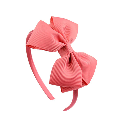 20Colors Colourful Ribbon 1pcs Headband Girls Child Headwears Wide Big