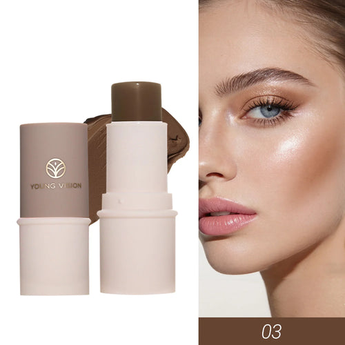 LANGMANNI Tri-Color Multi-Functional Face Brightening Contour Stick