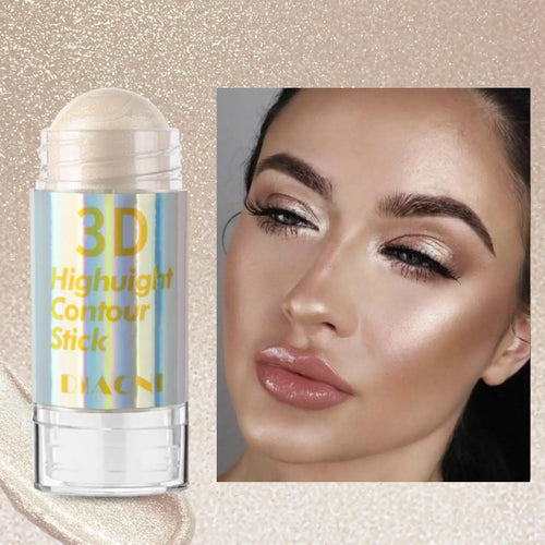 6 Colors 3D Face Brighten Highlighter Bar Cosmetic Face Contour