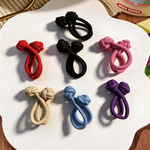 Simplicity Stretch Rubber Hair Ties for Women High elasticity Fashion