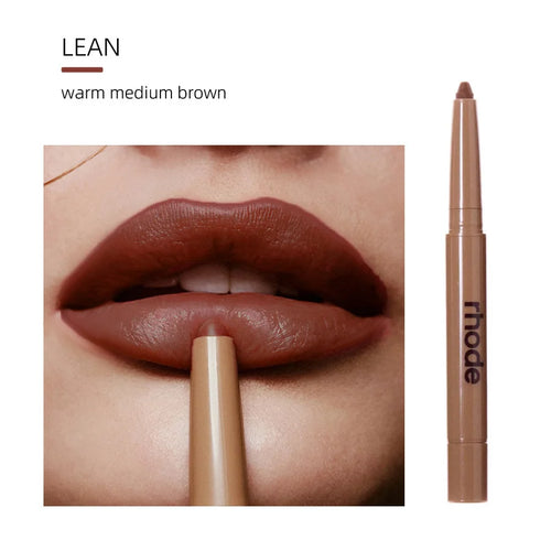 Brand Brown Lip Liner Pencil Nude Matte Waterproof Non-stick Cup