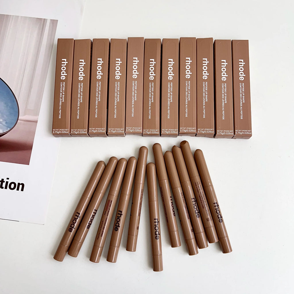 Brand Skin Peptide Lip Shape Pen Lip Liner Long Lasting Lip Tint