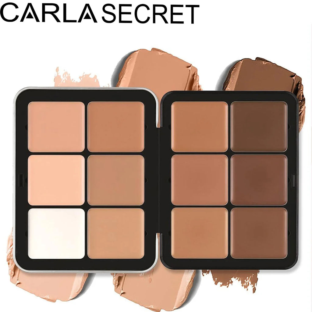 12-color concealer palette Matte highlighter contour makeup palette