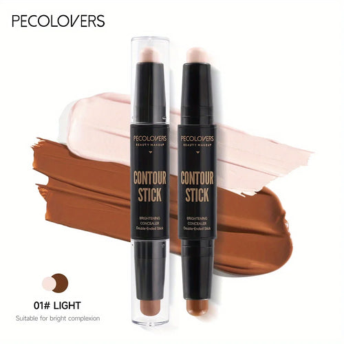 Double Head Highlight Pen Face Make Up Liquid Waterproof Contouring