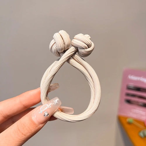 Simplicity Stretch Rubber Hair Ties for Women High elasticity Fashion