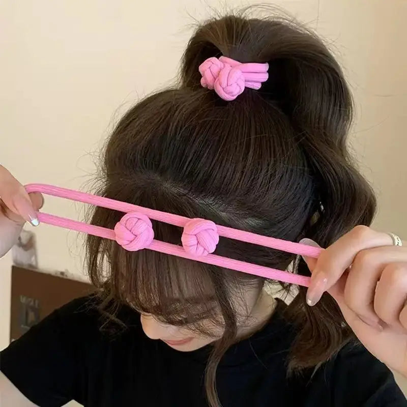 Simplicity Stretch Rubber Hair Ties for Women High elasticity Fashion