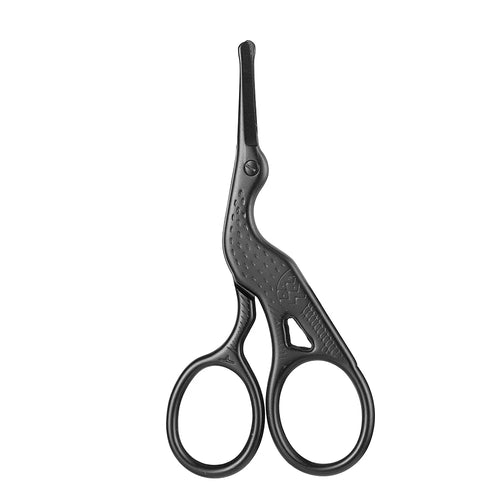 Facial Hair Scissors Rounded Professional Stainless Steel Mustache