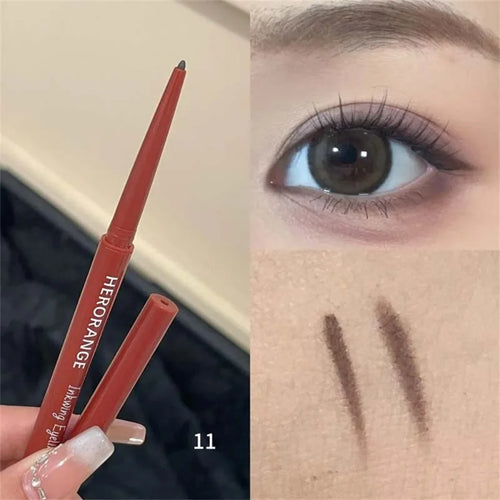 12 Colors Eyeliner Pencil Smooth Wine Red Soft High Pigment Eye Liner