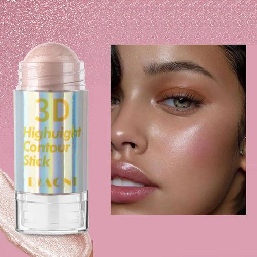 6 Colors 3D Face Brighten Highlighter Bar Cosmetic Face Contour