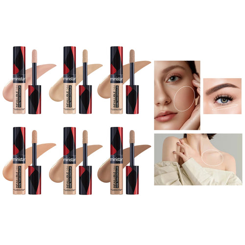 1pc full coverage concealer, waterproof, sweat proof, stain resistant,