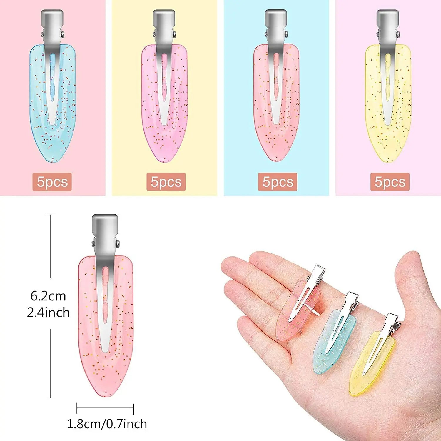 20PCS Beauty Salon Seamless Hairpin Professional Styling Hairdressing