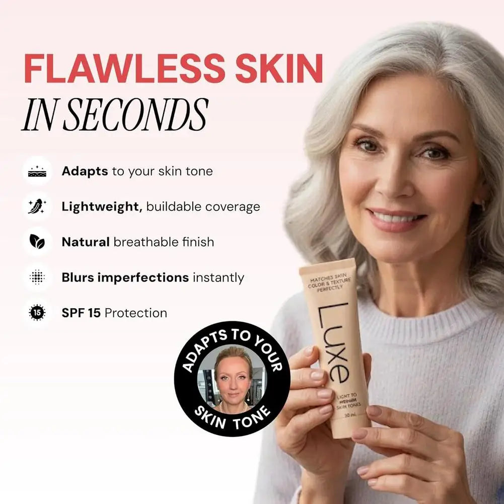 Korean Luxe Color-Adjusting Liquid Foundation Natural Matte