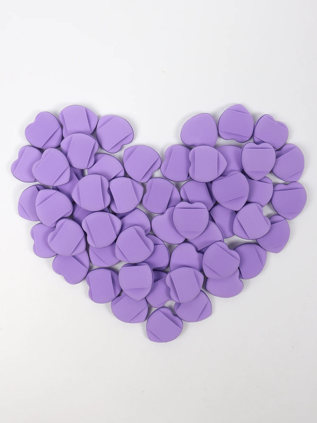 50 Mini Finger Cushions Air Cushion Powder Puff, Latex-Free Mixed