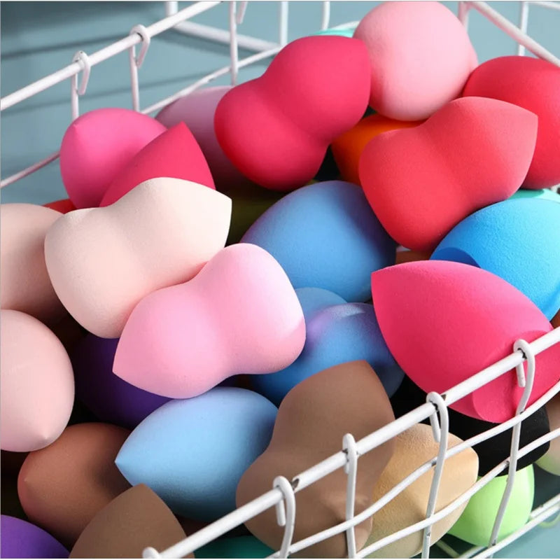10/20/50/100Pcs Sponge Cosmetic Puff Bulk Wholesale Beauty Egg Set