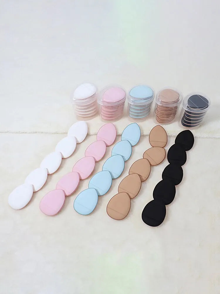 Mini Finger Puff Thumb Small Concealer Air Cushion Puff Water Drop Tip