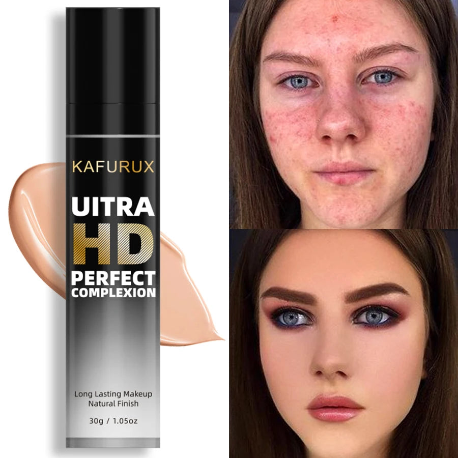 8-Color Face Foundation Cream Oil-Control Matte Concealer Waterproof