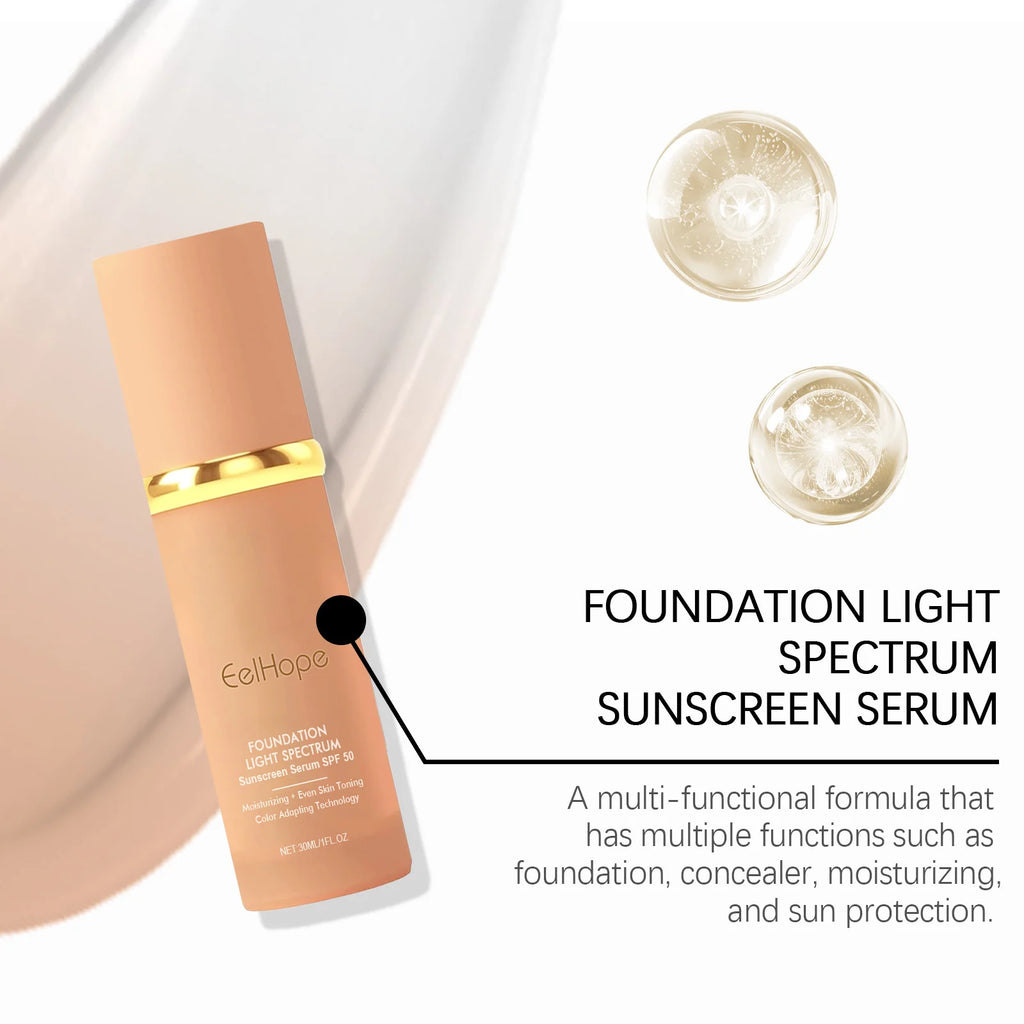 4-in-1 Liquid Foundation Spf 50+ Magic Color Changing Matte