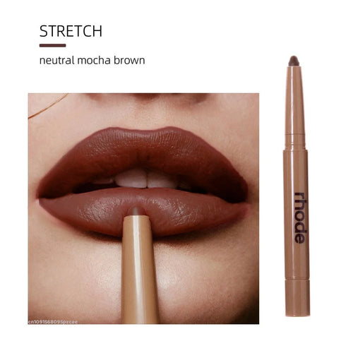 Brand Brown Lip Liner Pencil Nude Matte Waterproof Non-stick Cup