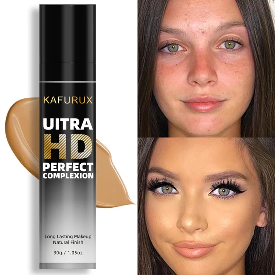 8-Color Face Foundation Cream Oil-Control Matte Concealer Waterproof