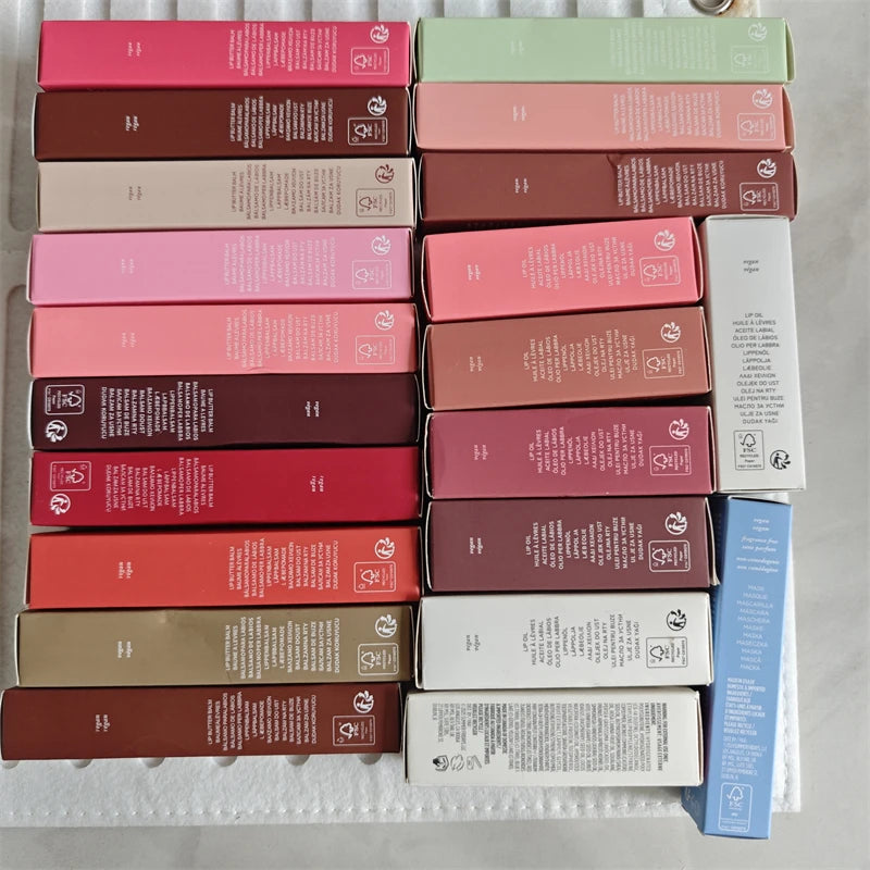 Makeup Brand Summer Lip Balm Vanilla Beige Birthday Cake Pink Sugar