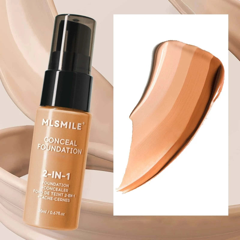 Face Foundation Cream Waterproof Long-Lasting Oil-Control Matte BB