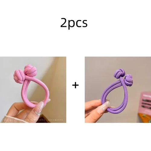 Simplicity Stretch Rubber Hair Ties for Women High elasticity Fashion