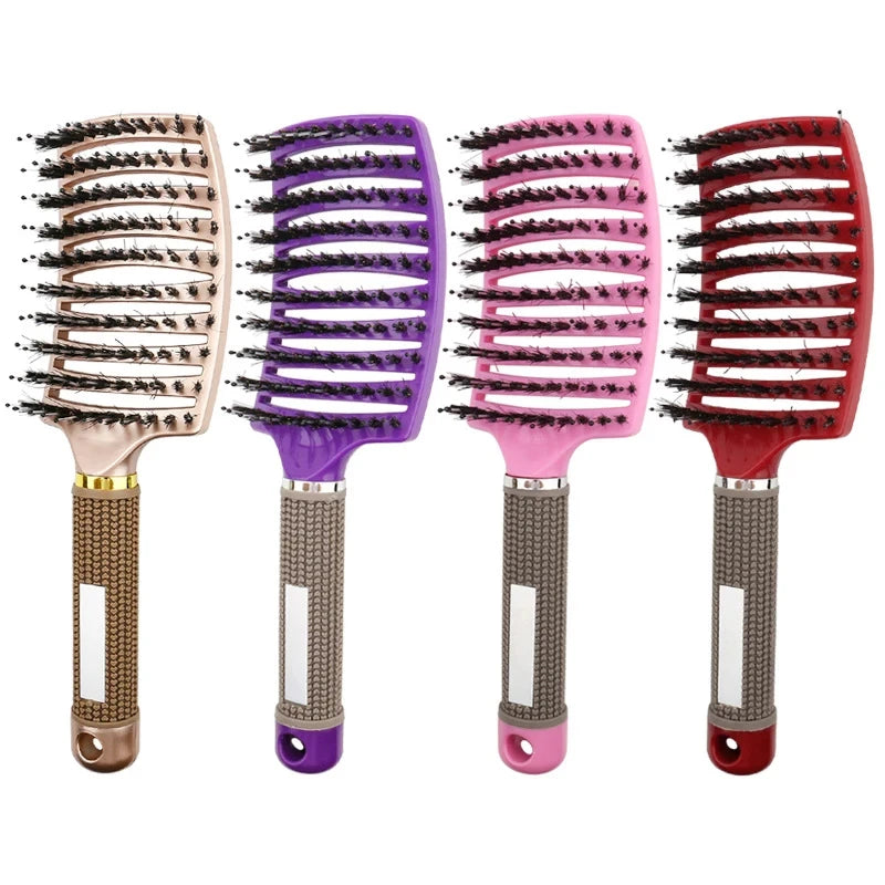 Professional Salon Hairdressing Comb Scalp MassageCombs Wet Curly