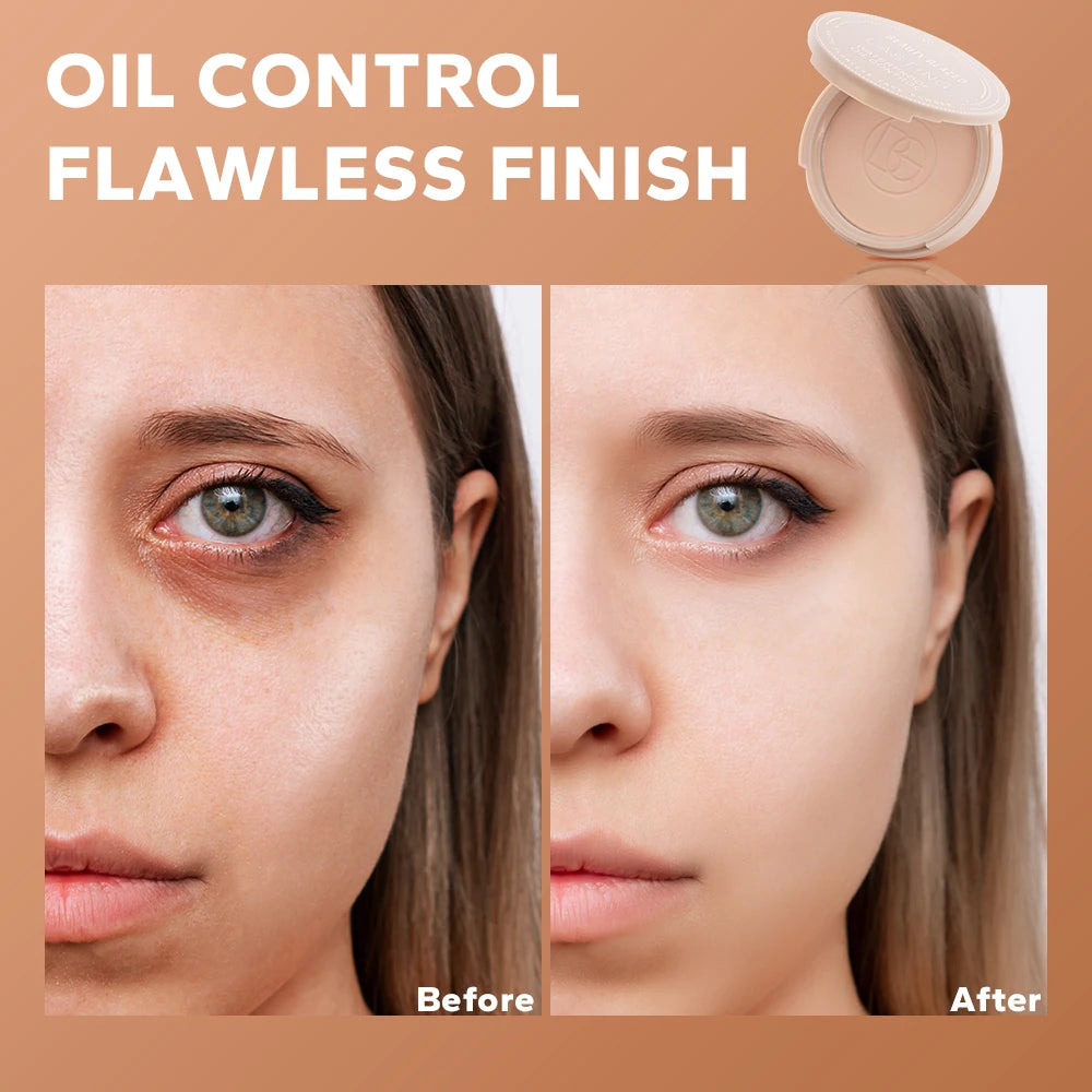 BEAUTY GLAZED Oil Control Matte Face Powder Long Lasting Flawless
