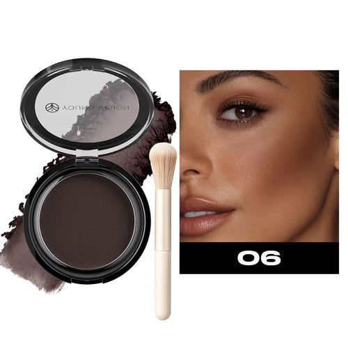 Professional Matte Contour Powder Palette - Long-Lasting Bronzer &