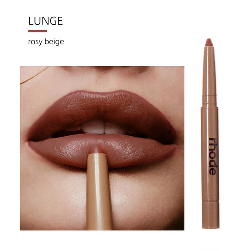 Brand Brown Lip Liner Pencil Nude Matte Waterproof Non-stick Cup