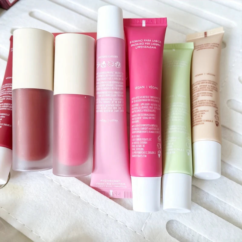 Makeup Brand Summer Lip Balm Vanilla Beige Birthday Cake Pink Sugar