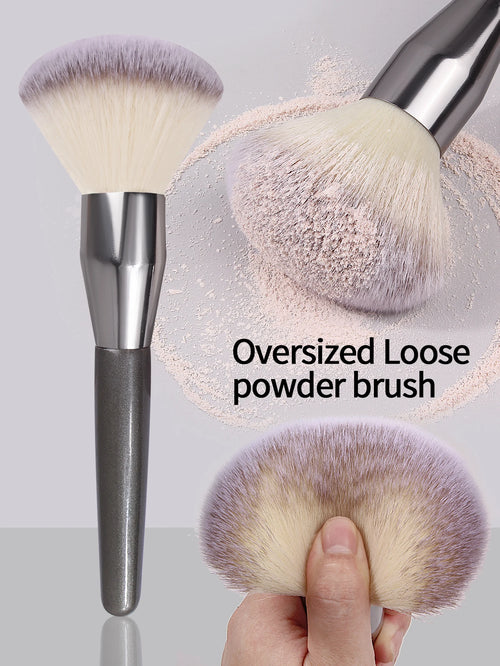 1pcs ultra large loose powder brush, high-end multifunctional setting