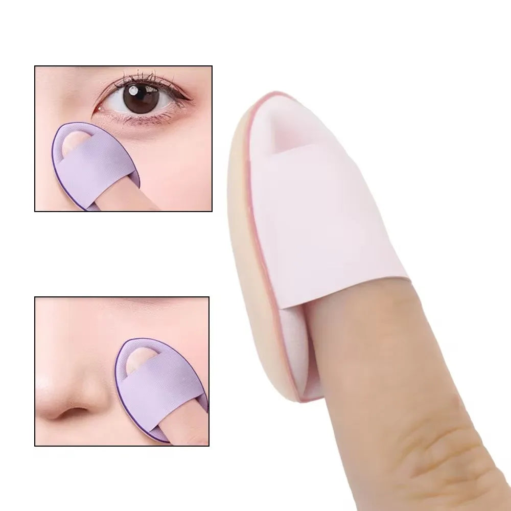 15pcs Makeup Sponge Set With Storage Jar,Powder Puff  Mini Powder Puff