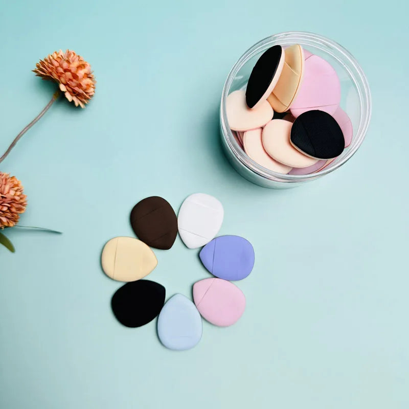 Mini Finger Puff Thumb Small Concealer Air Cushion Puff Water Drop Tip