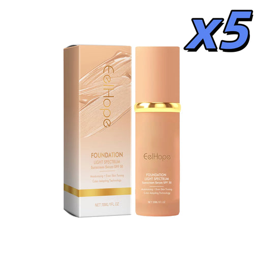 4-in-1 Liquid Foundation Spf 50+ Magic Color Changing Matte