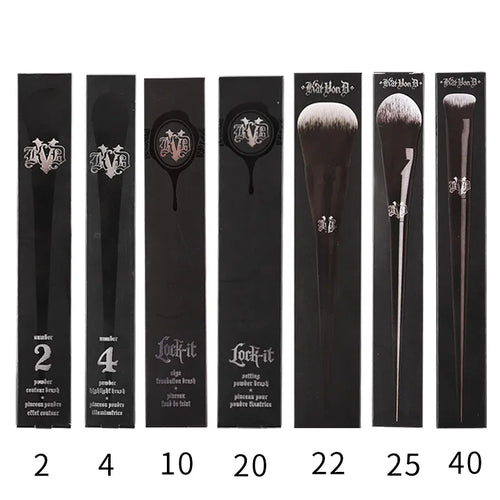 Kat Von D  Makeup Brush Set & Kit Foundation Blush Highlight Concealer