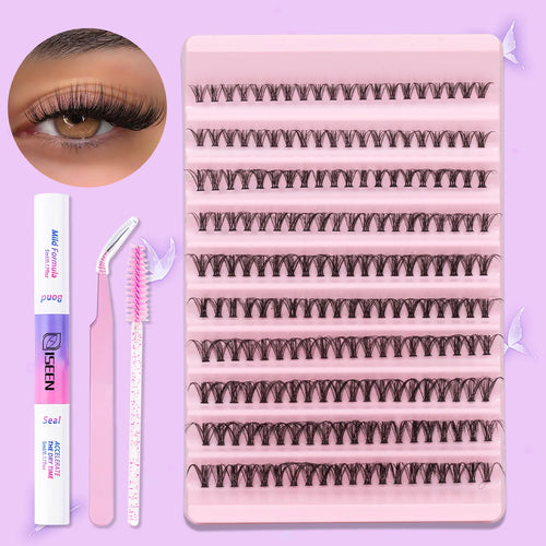Lash Clusters Kit DIY Lash Extension Kit Large Capacity D Curl with