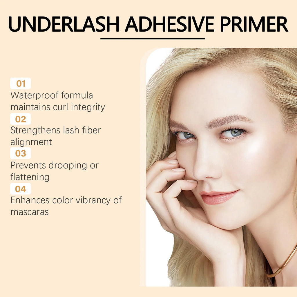 Eyelash Primer Waterproof Mascara Base 5ml Volumizing Lengthening Lash
