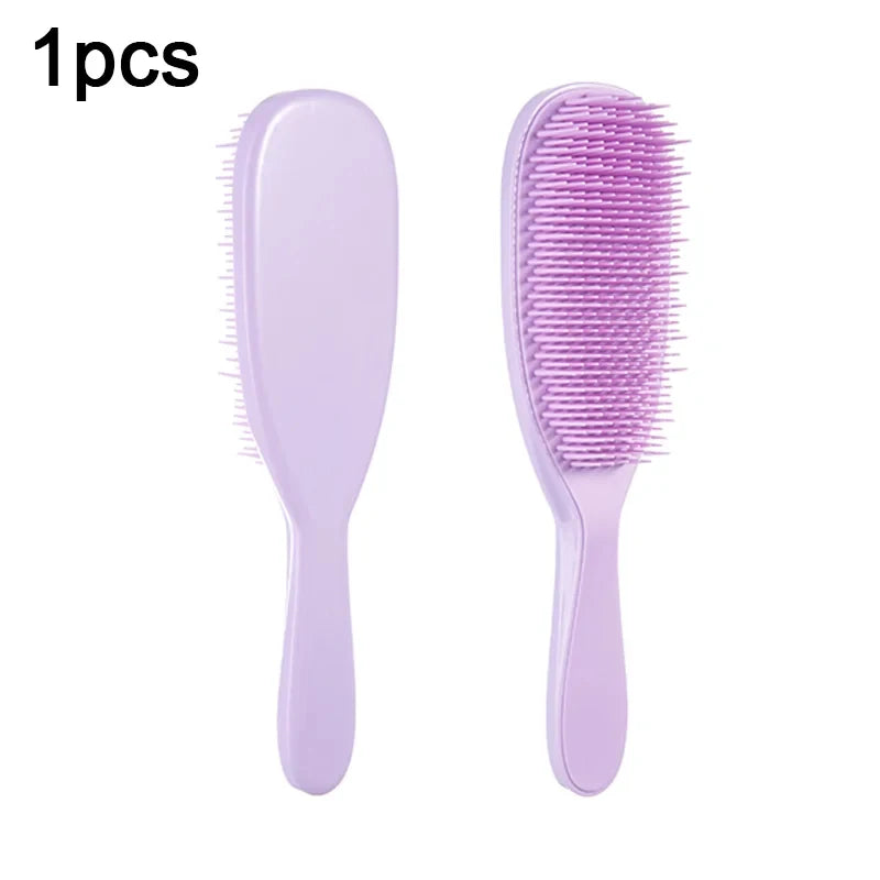 1pcs Detangling Hairbrush Anti-static Comb Soft Scalp Massage Not