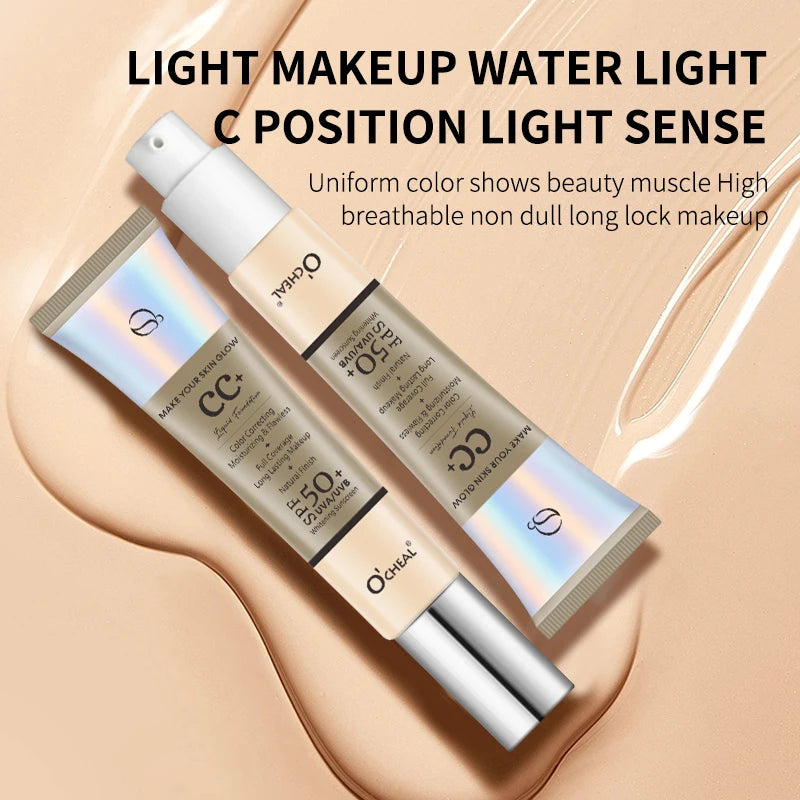 Ocheal 30g CC Cream Foundation Waterproff Concealer Moisturizing