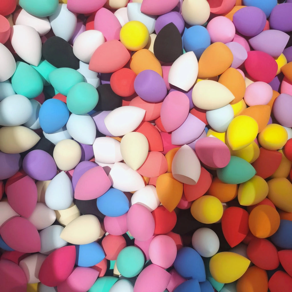 10/20/50/100Pcs Sponge Cosmetic Puff Bulk Wholesale Beauty Egg Set